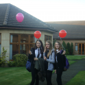 Summerlee House, Coatbridge: Balloon release